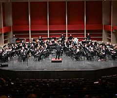 Community Concert Band on stage